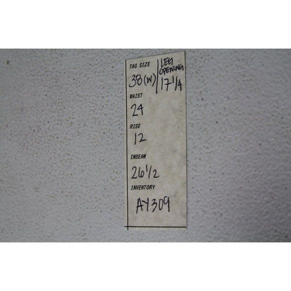 Vintage y2k Prada Milano Button Detailed Flare Trousers Pants Black 24x26 AY309 - Picture 4 of 12